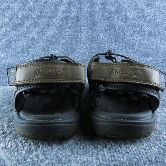 Khombu Travis Men Fisherman Sandals Size 10 Medium Brown Synthetic Drawstring - Picture 5 of 10